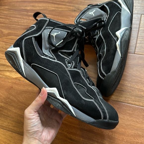 Men's Black Air Jordan True Flight Sneakers